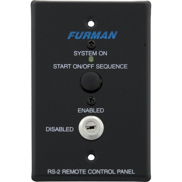 Main product image for Furman RS-2 System Control Panel with Momentary Key Switch 248-7868